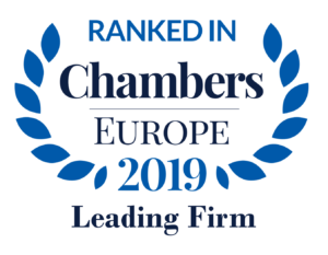 Chambers Europe Leading Firm logo