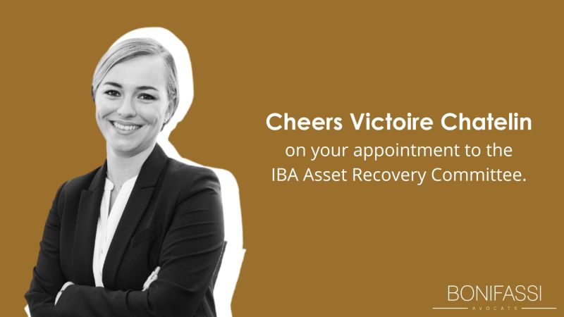 Chatelin named membership officer of the International Bar Association’s Asset Recovery Committee