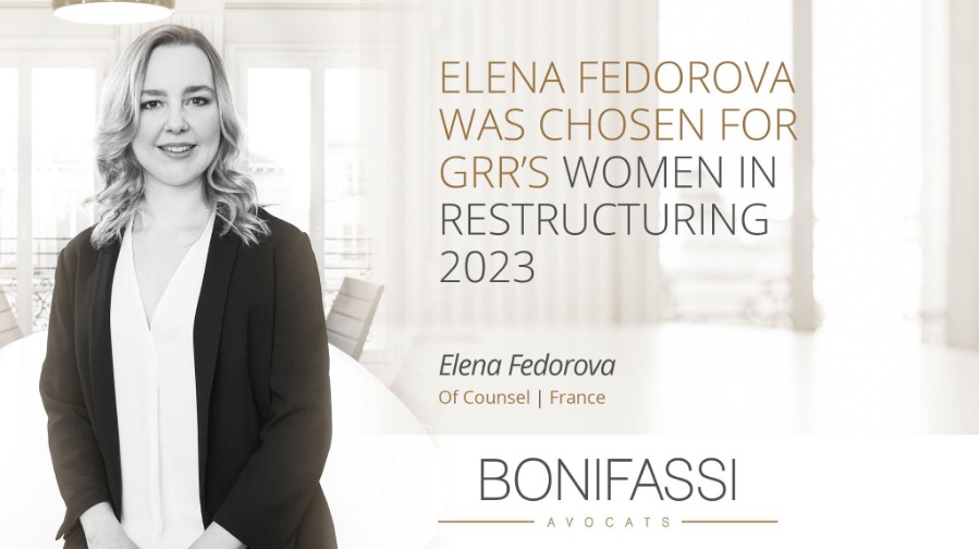 Elena Fedorova featured in 2023 GRR’s Women in Restructuring